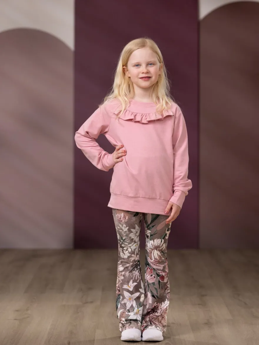 FLAIRhousut lasten (Tiikerinlilja puuteri trikoo)