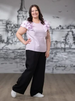 FRILLApaita (lila pellava)