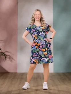 KESÄmekko (Päiväkirja sininen trikoo)