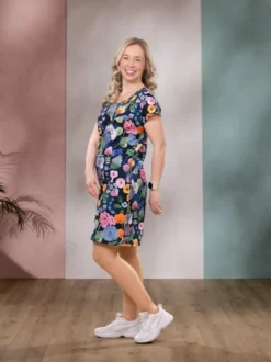 KESÄmekko (Päiväkirja sininen trikoo)