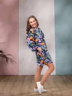 LOUNAmekko raglanhiha (Päiväkirja sininen trikoo)