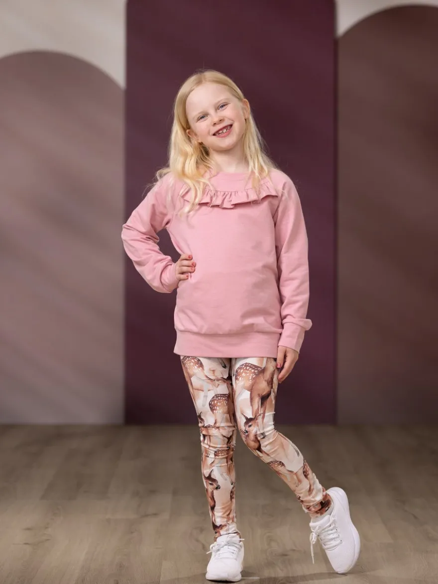 MUKAVAleggarit lasten (Bambilove kupari trikoo)