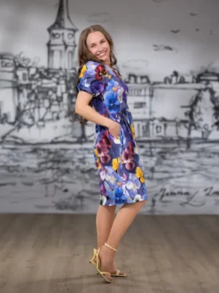 OLIVIAmekko (Orvokki violetti trikoo)