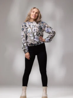 SAANApaita (Ritarinkannus vaaleansininen / greige joustocollege)
