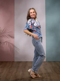 SANDRApaita (Ihastus sininen trikoo)