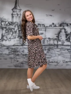 SELMAmekko lyhythiha (Vapaa taupe trikoo)