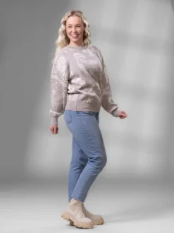 SIELULINTUneule (beige / luonnonvalkoinen merinovilla)