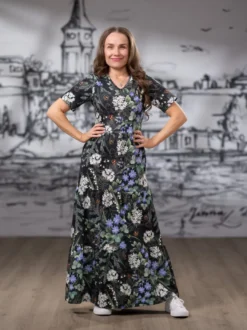 SUVImekko maxi (Metsäkylpy sininen / hiilenmusta trikoo)