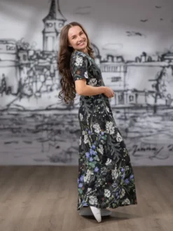 SUVImekko maxi (Metsäkylpy sininen / hiilenmusta trikoo)