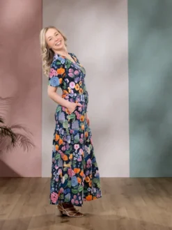 SUVImekko maxi (Päiväkirja sininen trikoo)