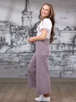 SWINGhousut (taupe joustocollege)