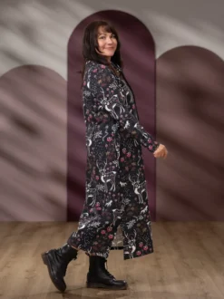 TAUKOmekko (Porojen poluilla musta / pinkki joustocollege)