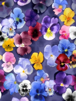 YHDESSÄmekko (Orvokki violetti trikoo)