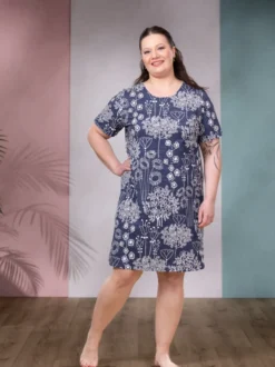 YÖmekko lyhyt helma (Mummola yönsininen trikoo)