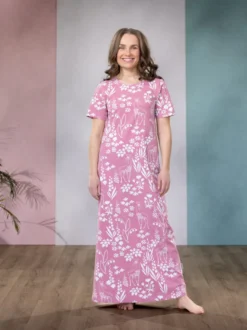 YÖmekko lyhythiha (Kauris vanharoosa trikoo)